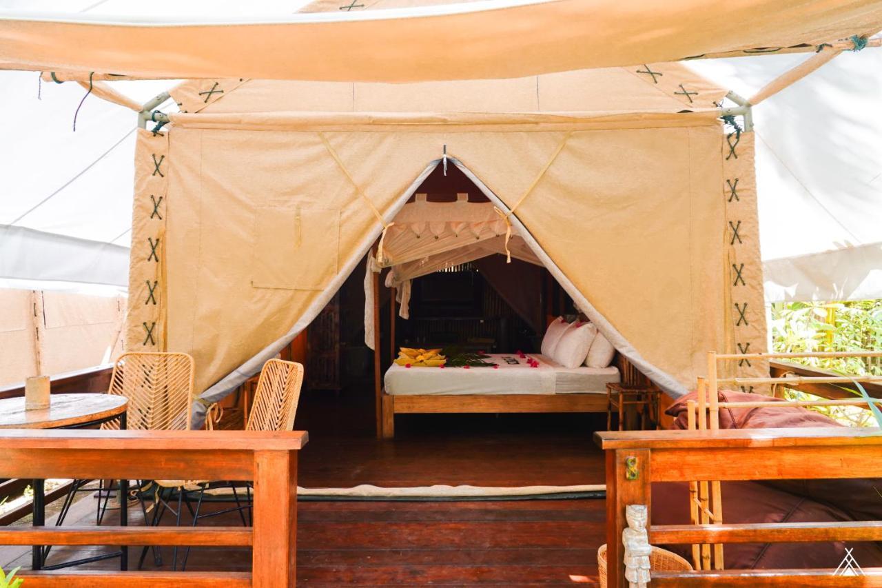 La Cocoteraie Ecolodge - Luxury Glamping Tents Gili Trawangan Exterior photo