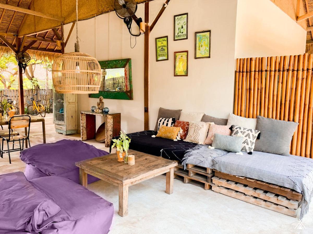 La Cocoteraie Ecolodge - Luxury Glamping Tents Gili Trawangan Exterior photo