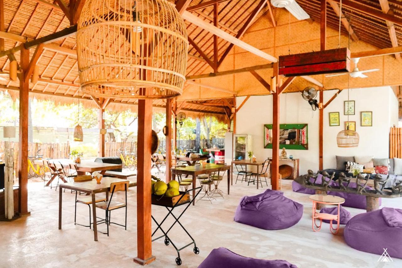 La Cocoteraie Ecolodge - Luxury Glamping Tents Gili Trawangan Exterior photo