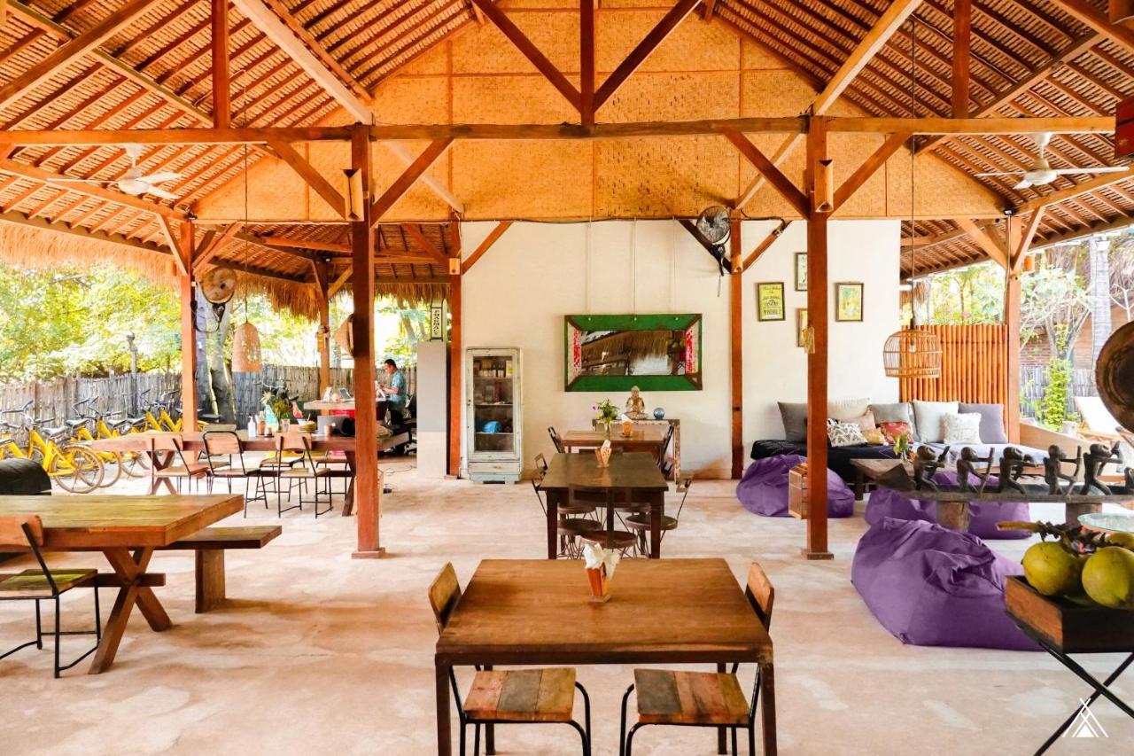 La Cocoteraie Ecolodge - Luxury Glamping Tents Gili Trawangan Exterior photo