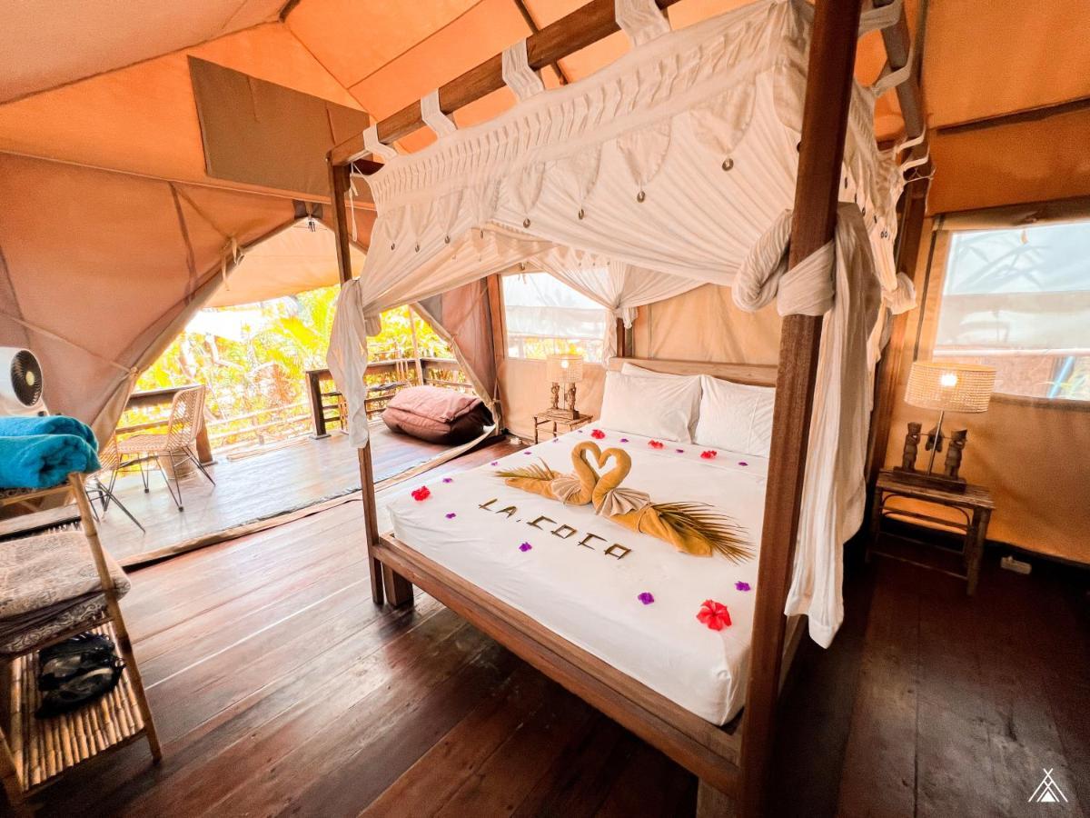 La Cocoteraie Ecolodge - Luxury Glamping Tents Gili Trawangan Exterior photo