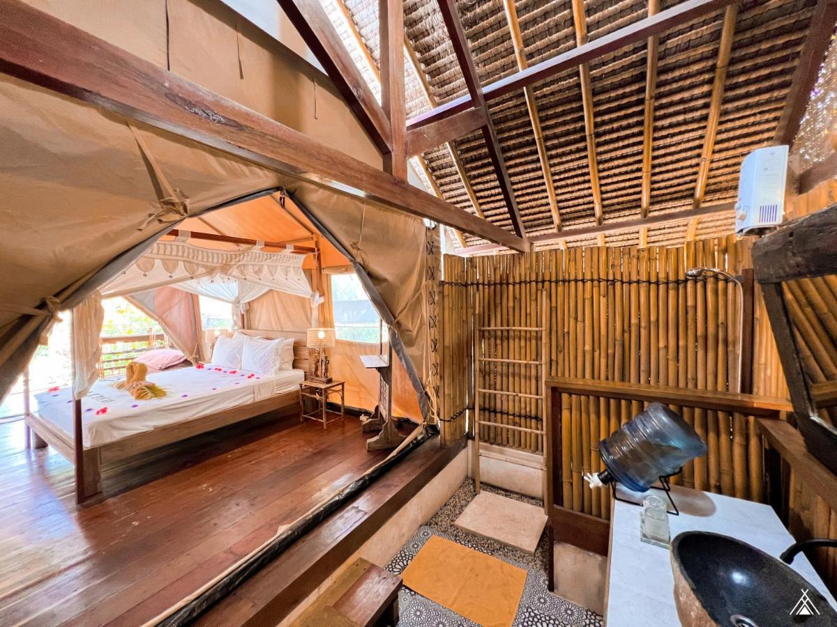 La Cocoteraie Ecolodge - Luxury Glamping Tents Gili Trawangan Exterior photo