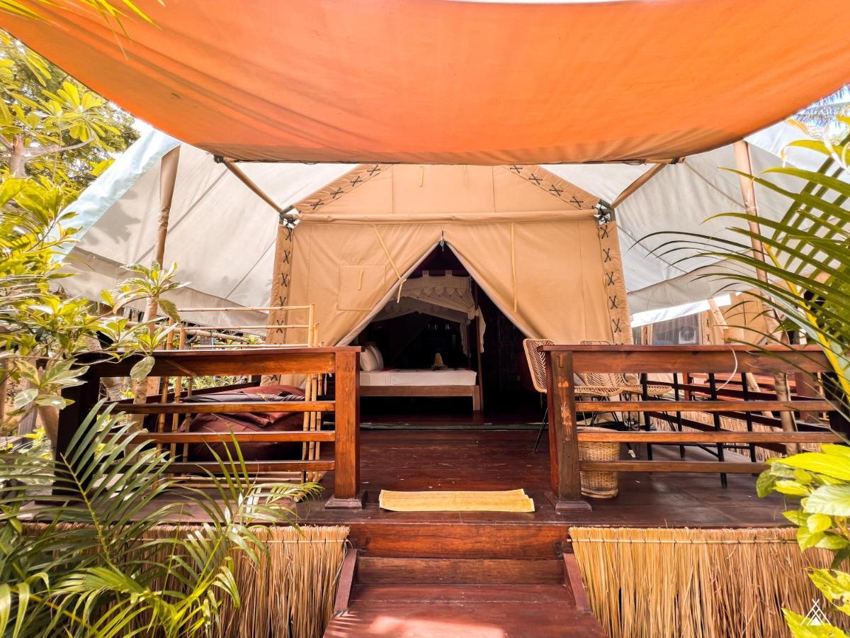 La Cocoteraie Ecolodge - Luxury Glamping Tents Gili Trawangan Exterior photo