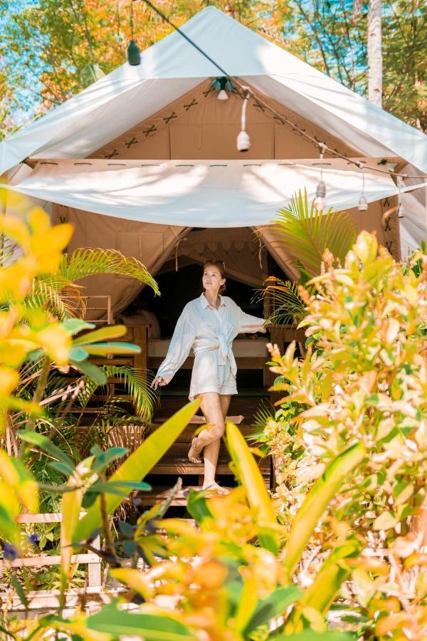 La Cocoteraie Ecolodge - Luxury Glamping Tents Gili Trawangan Exterior photo