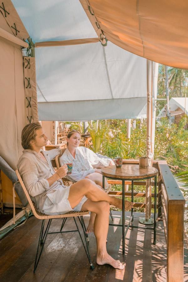 La Cocoteraie Ecolodge - Luxury Glamping Tents Gili Trawangan Exterior photo