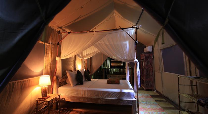 La Cocoteraie Ecolodge - Luxury Glamping Tents Gili Trawangan Exterior photo