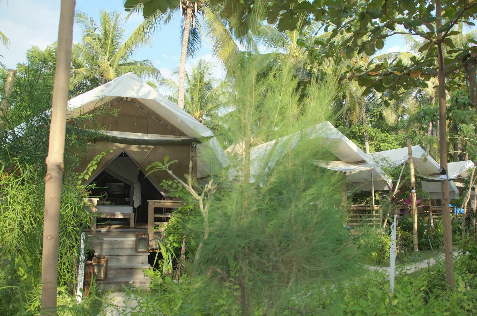 La Cocoteraie Ecolodge - Luxury Glamping Tents Gili Trawangan Exterior photo