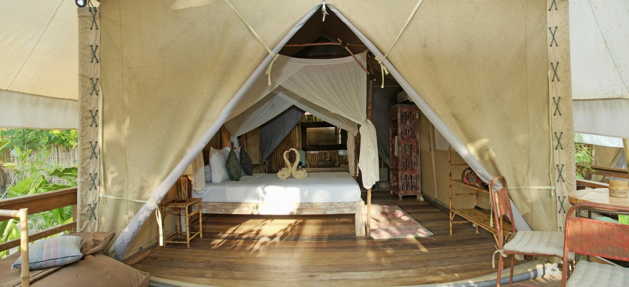 La Cocoteraie Ecolodge - Luxury Glamping Tents Gili Trawangan Exterior photo