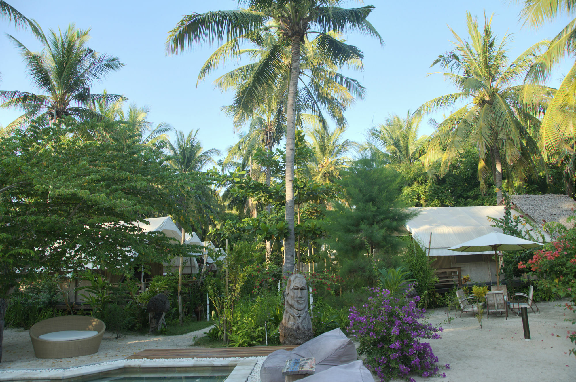 La Cocoteraie Ecolodge - Luxury Glamping Tents Gili Trawangan Exterior photo