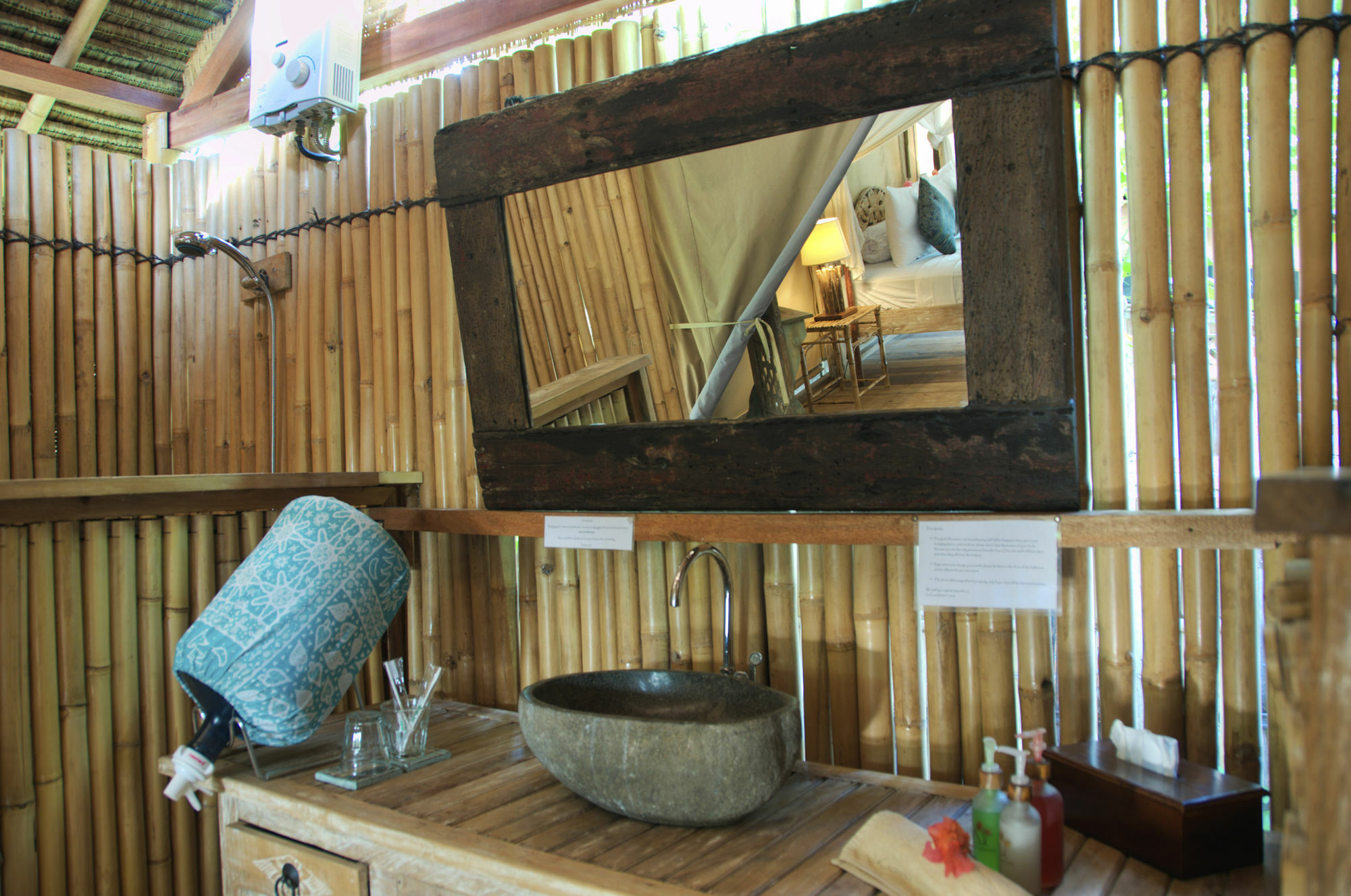 La Cocoteraie Ecolodge - Luxury Glamping Tents Gili Trawangan Exterior photo